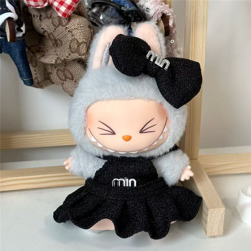 Baby Clothing Usa - 15 17cm Untuk Boneka Labubu Gaya