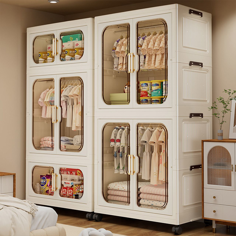 Lemari Pakaian Anak Lipat Berw - Baby Clothing Dresser ulasan dan harga