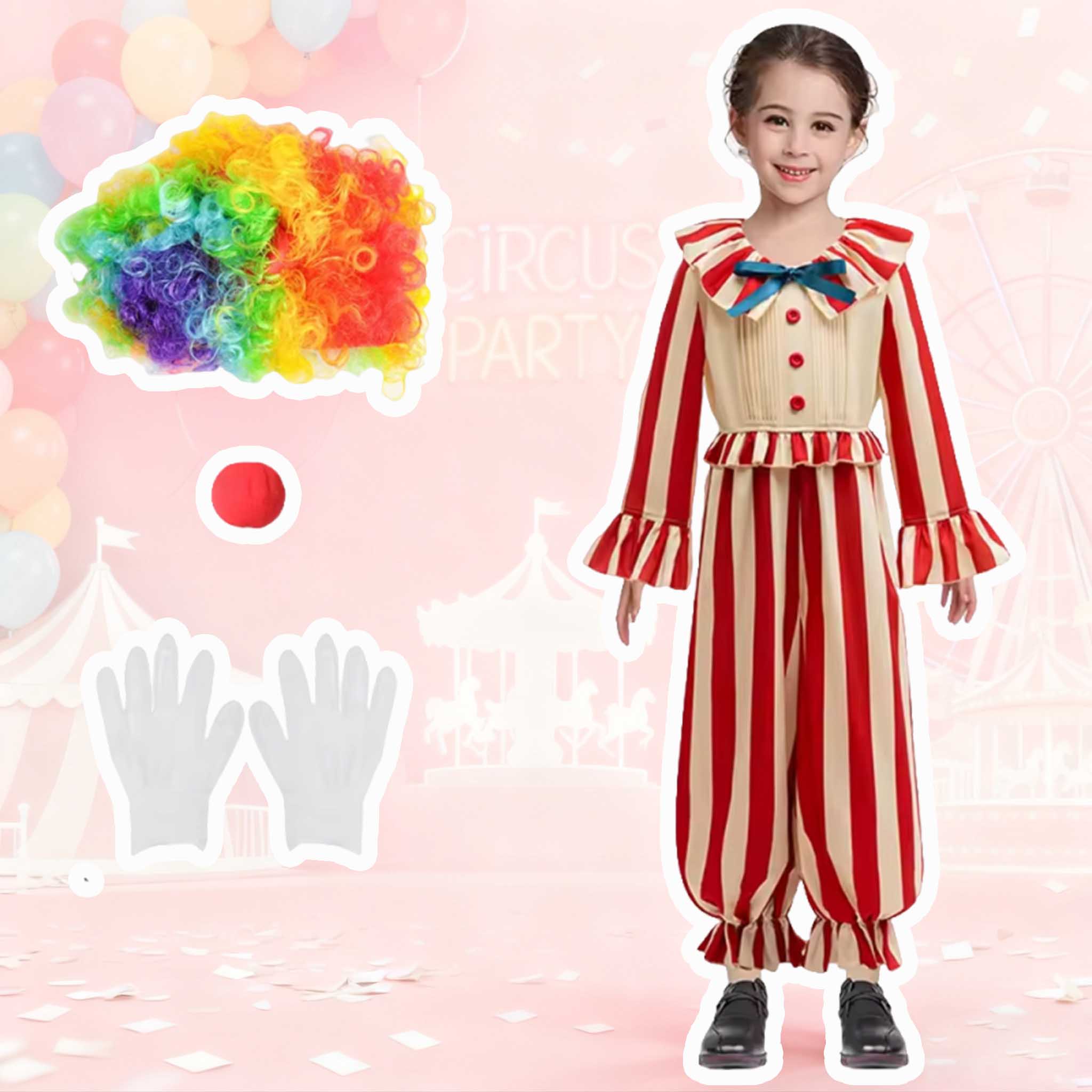 Pakaian Badut Halloween Cospla - Baby Clothing Usa ulasan dan harga